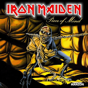 Iron Maiden - Piece of Mind (1983) Animated Album Cover