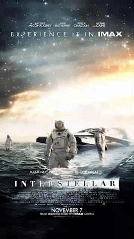 Matthew McConaughey - Interstellar (2014) Animated Movie Poster